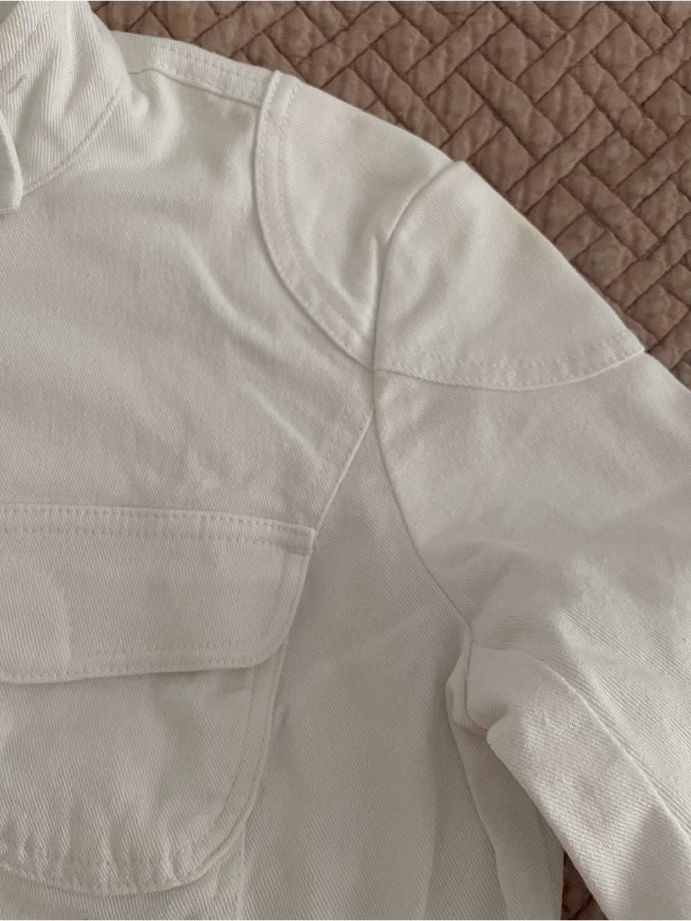 RALPH LAUREN 
White Women's Jean Jacket Size PXS - Picture 3 of 10